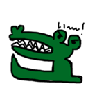 ワニワニ（個別スタンプ：4）