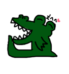 ワニワニ（個別スタンプ：7）