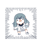魚と女の子（個別スタンプ：4）