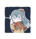 魚と女の子（個別スタンプ：11）