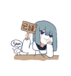 魚と女の子（個別スタンプ：24）