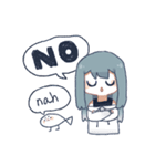 魚と女の子（個別スタンプ：27）