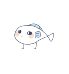 魚と女の子（個別スタンプ：33）