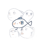 魚と女の子（個別スタンプ：35）