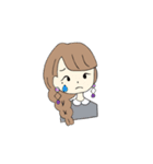○○ちゃんとうさぎ（個別スタンプ：6）