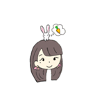 ○○ちゃんとうさぎ（個別スタンプ：10）