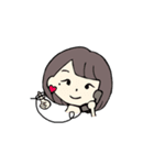 ○○ちゃんとうさぎ（個別スタンプ：11）