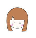 女の子の毎日スタンプ（個別スタンプ：40）