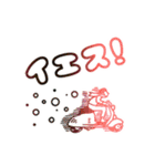 かわいい/かわいいイラスト付きでひとこと！（個別スタンプ：6）
