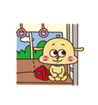 犬のぷっくくん【冬編】（個別スタンプ：16）