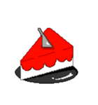 ドット絵のケーキちゃん（個別スタンプ：3）