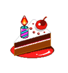 ドット絵のケーキちゃん（個別スタンプ：20）