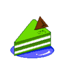 ドット絵のケーキちゃん（個別スタンプ：24）