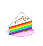 ドット絵のケーキちゃん（個別スタンプ：25）