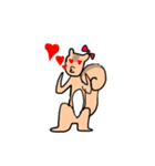 クリ坊とリス子（個別スタンプ：7）