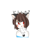 milkちゃん達の日常会話スタンプ（個別スタンプ：3）