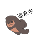 最中のゴリラ（個別スタンプ：27）