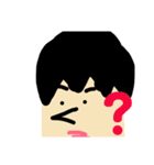 無表情くんスタンプ（個別スタンプ：20）