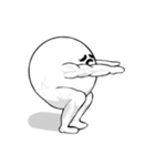 まるにくん。(トレーニング編)（個別スタンプ：12）
