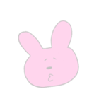 表情豊かなうさぎさん（個別スタンプ：7）