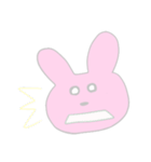 表情豊かなうさぎさん（個別スタンプ：8）