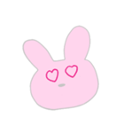 表情豊かなうさぎさん（個別スタンプ：9）