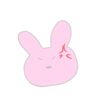 表情豊かなうさぎさん（個別スタンプ：13）