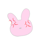 表情豊かなうさぎさん（個別スタンプ：14）