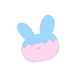 表情豊かなうさぎさん（個別スタンプ：16）