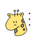 首が短いきりんさん。（個別スタンプ：18）