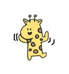首が短いきりんさん。（個別スタンプ：31）