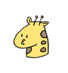 首が短いきりんさん。（個別スタンプ：32）