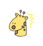 首が短いきりんさん。（個別スタンプ：33）