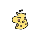 首が短いきりんさん。（個別スタンプ：35）