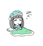 まったり少女（個別スタンプ：4）