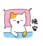 猫の日常対話（個別スタンプ：22）