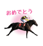 【公認】競走馬イスラボニータ【競馬】（個別スタンプ：18）