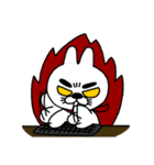 ナンマンにゃんのにゃん-ライフ.（個別スタンプ：6）