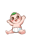 ぽこはくん①（個別スタンプ：1）
