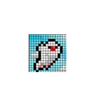 ドット絵文鳥（個別スタンプ：38）