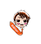 ネクタイとわたし（個別スタンプ：1）