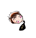 ネクタイとわたし（個別スタンプ：4）