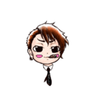 ネクタイとわたし（個別スタンプ：5）