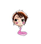 ネクタイとわたし（個別スタンプ：6）