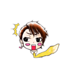 ネクタイとわたし（個別スタンプ：17）