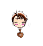 ネクタイとわたし（個別スタンプ：22）