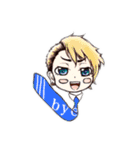 ネクタイとわたし（個別スタンプ：30）