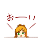 女の子は可愛い！3（個別スタンプ：28）