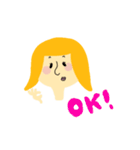 オシャン女子（個別スタンプ：7）