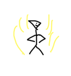 棒人の生活（個別スタンプ：37）